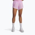 Шорти для бігу жіночі Under Armour Fly By 3" pink dawn/white