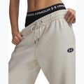 Штани жіночі Under Armour Icon Fleece Nov Jogger summit white/white 4