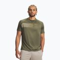 Футболка для тренувань чоловіча Under Armour Tech Graphic Tee Marine Od Green/City Khaki