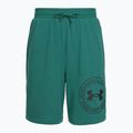Шорти для тренувань чоловічі Under Armour Rival LW Graphic rack green/black 5