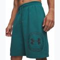 Шорти для тренувань чоловічі Under Armour Rival LW Graphic rack green/black 4