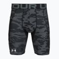 Шорти для тренувань чоловічі Under Armour HG Printed Long Short black/castlerock/white