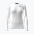 Лонгслів для тренувань жіночий Under Armour HG Authentics Comp LS white/halo gray