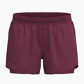 Шорти для тренувань жіночі Under Armour Tech Play Up 2IN1 Shorts claret/claret/ox blood