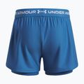 Шорти для тренувань дитячі Under Armour UA Tech Play Up 2IN1 Shorts aegean blue/white 2