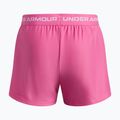 Шорти для тренувань дитячі Under Armour UA Tech Play Up 2IN1 Shorts pink frenzy/white 2