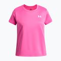 Футболка для тренувань дитяча Under Armour Tech SSC SS pink frenzy/white