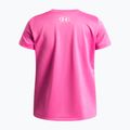 Футболка для тренувань дитяча Under Armour Tech SSC SS pink frenzy/white 2