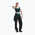 Штани для тренувань жіночі Under Armour Rival Woven Core Pants black/white 2