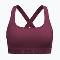 Бюстгальтер для тренувань Under Armour Crossback Mid claret/ox blood