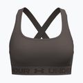 Бюстгальтер для тренувань Under Armour Crossback Mid peppercorn/kona brown