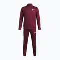 Спортивний костюм дитячий Under Armour Knit Track Suit vintage maroon/fresco blue/white