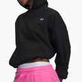 Кофта жіноча Under Armour Icon Fleece Hoodie ultimate black/white 3