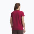 Футболка жіноча Under Armour Rival Core claret/white 2