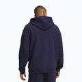 Кофта чоловіча Under Armour Rival Fleece Hoodie midnight navy/white 2