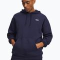 Кофта чоловіча Under Armour Rival Fleece Hoodie midnight navy/white 3