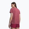 Футболка для тренувань жіноча Under Armour Tech V-Twist claret/ox blood 2