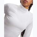 Лонгслів для тренувань жіночий Under Armour ColdGear Mock LS white/halo gray 3