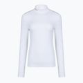 Лонгслів для тренувань жіночий Under Armour ColdGear Mock LS white/halo gray 4