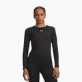 Лонгслів для тренувань жіночий Under Armour ColdGear Crew ultimate black/white