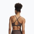 Бюстгальтер для тренувань Under Armour Crossback Low peppercorn/kona brown 2