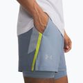 Шорти для бігу чоловічі Under Armour Launch 5" 2IN1 Shorts blue wind/blue fog/reflective 4