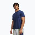 Футболка для бігу чоловіча Under Armour Velociti Pro SS blackout navy/reflective