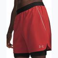 Шорти для бігу чоловічі Under Armour Velociti Pro 2IN1 Shorts heritage red/reflective 4