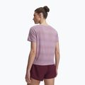 Футболка для бігу жіноча Under Armour Velociti SS mauve pink/reflective 2