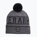 Шапка зимова чоловіча Under Armour Halftime Pom Beanie castlerock/black/black