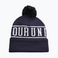 Шапка зимова чоловіча Under Armour Halftime Pom Beanie midnight navy/white/white 2
