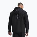 Куртка для тренувань чоловіча Under Armour Tech Utility Woven Jacket black/black/steel 2