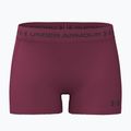 Шорти для тренувань жіночі Under Armour HeatGear Shorty claret/ox blood