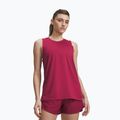 Футболка для тренувань жіноча Under Armour Tech Tank Solid claret/ox blood