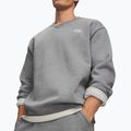 Кофта чоловіча Under Armour Rival Fleece Crew castlerock light heather/white 3