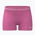 Шорти для тренувань жіночі Under Armour HeatGear Shorty pink frenzy/prime pink