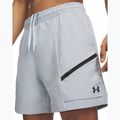 Шорти для тренувань чоловічі Under Armour Unstoppable Woven Shorts blue fog/black 4