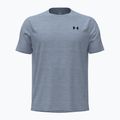 Футболка для тренувань чоловіча Under Armour Tech Textured blue wind/black 5