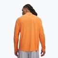 Кофта чоловіча Under Armour Tech Textured 1/2 Zip LS outrageous orange/black 2