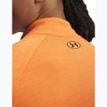 Кофта чоловіча Under Armour Tech Textured 1/2 Zip LS outrageous orange/black 3