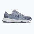 Кросівки для тренувань чоловічі Under Armour Edge Leather gravel/blue fog/blackout navy