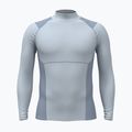 Лонгслів для тренувань чоловічий Under Armour Coldgear Elite Comp Mock blue fog/blue wind/reflective