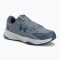 Кросівки для тренувань чоловічі Under Armour Edge Leather gravel/blue fog/blackout navy
