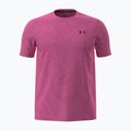 Футболка для тренувань чоловіча Under Armour Vanish Seamless Novelty SS pink frenzy/ultimate black
