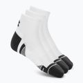 Шкарпетки Under Armour Perf Tech Qtr 3 pack white/white/jet gray