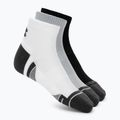 Шкарпетки Under Armour Perf Tech Qtr 3 pack mod gray/white/jet gray
