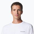 Лонгслів чоловічий Columbia Explorers Canyon white/branded blanket 5