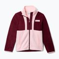 Чоловіча толстовка Columbia Back Bowl II Full Zip rich wine/satin pink