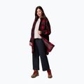 Жіноча сорочка Columbia Wildbest Venture Long Fleece Coat mountain red blurred ombre 2