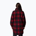 Жіноча сорочка Columbia Wildbest Venture Long Fleece Coat mountain red blurred ombre 3